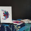 Evocative Fighting Fish Greeting Card