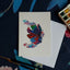 Evocative Fighting Fish Greeting Card